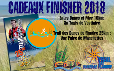 Les cadeaux Finishers 2018 !